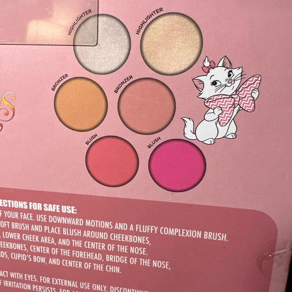 Disney Aristocats Complexion Palette - Pink